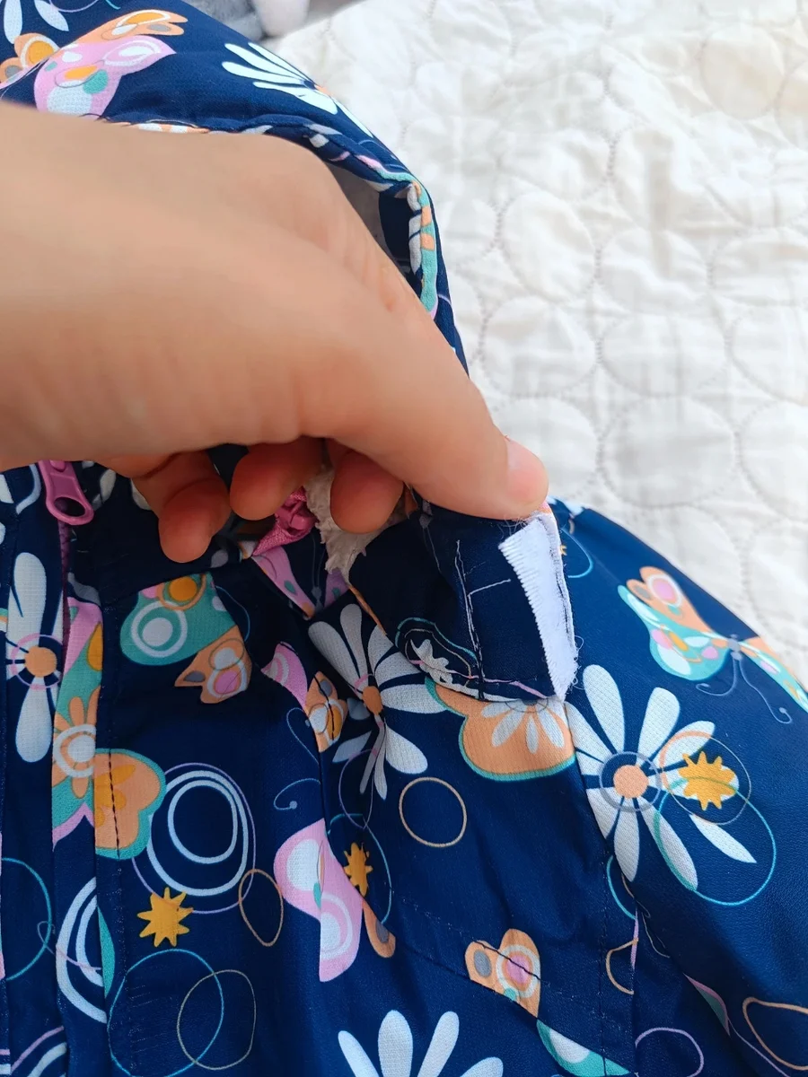 Geacă de iarnă copii, colorată, cu puf interior, Raman Kids mărimea 4 ani (6)