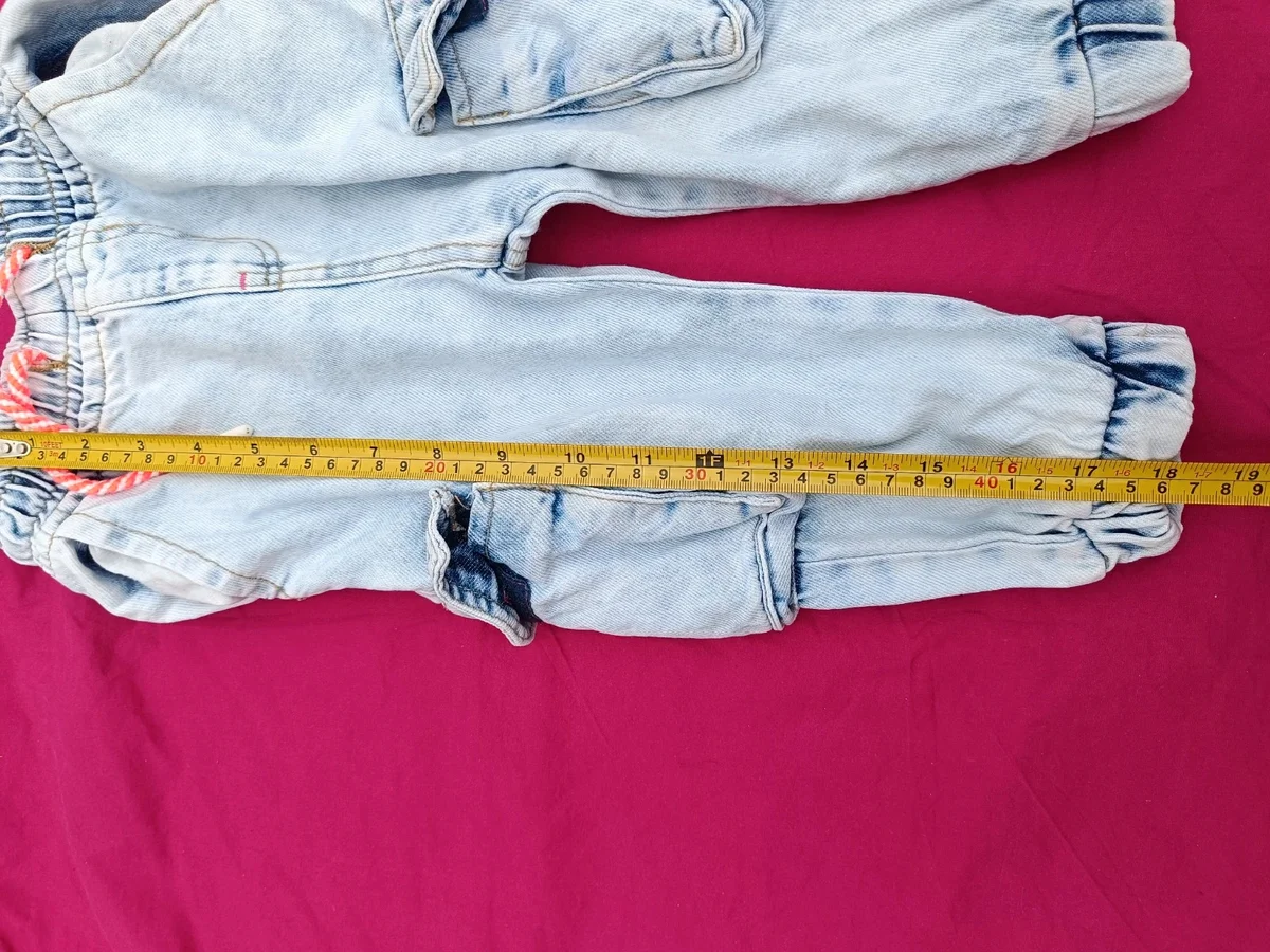 Blugi cargo jogger River Island Mini .18 - 24 luni / 86 (6)