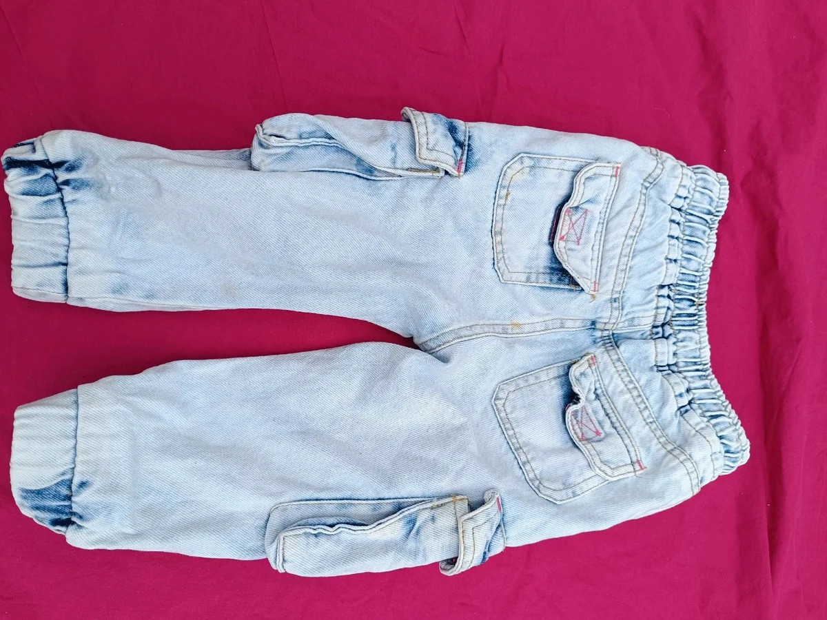 Blugi cargo jogger River Island Mini .18 - 24 luni / 86
