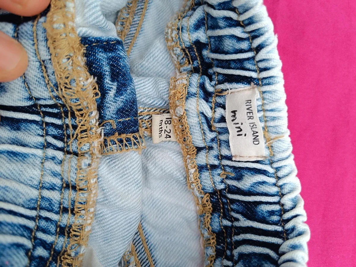 Blugi cargo jogger River Island Mini .18 - 24 luni / 86 (7)