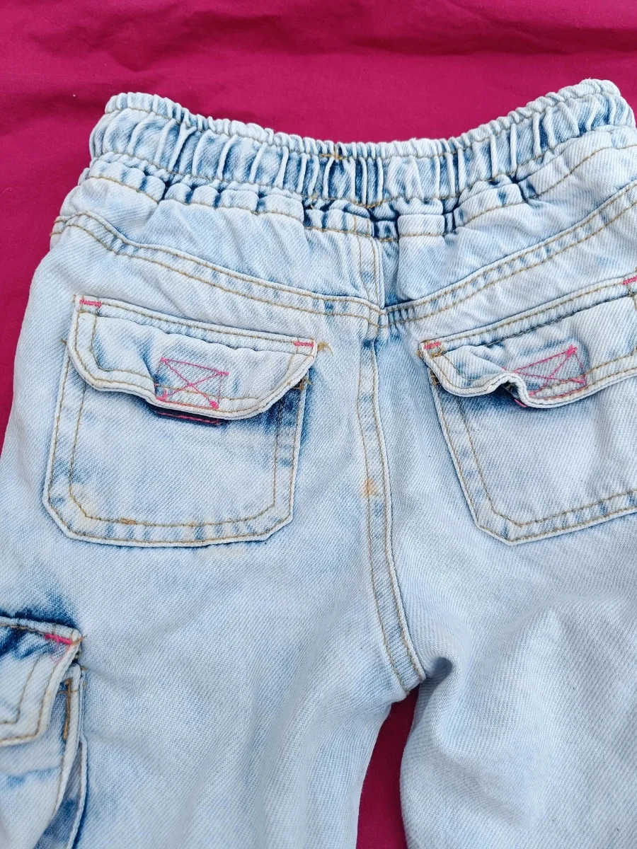 Blugi cargo jogger River Island Mini .18 - 24 luni / 86 (2)