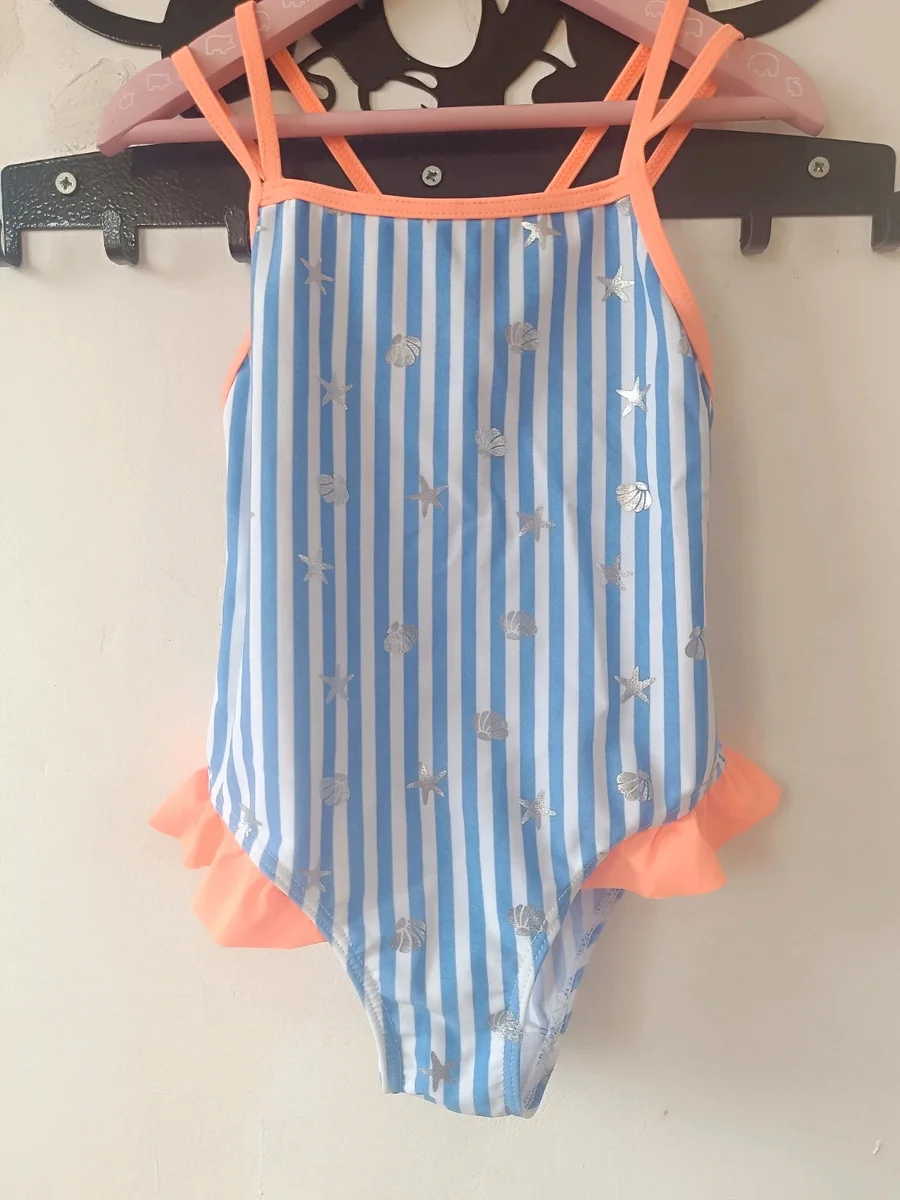Costum de baie adorabil fetițe 122 - 128 cm