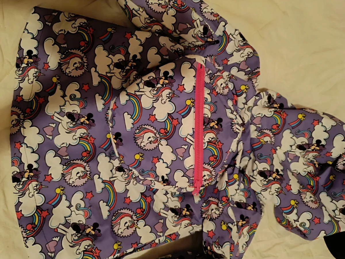Geacă impermeabilă Disney Minnie Mouse "Unicorn", fetițe 3 ani (98 cm) (3)