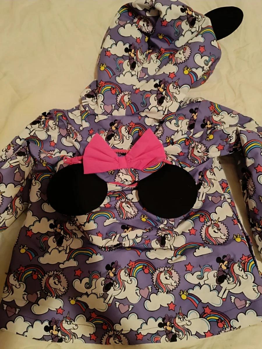 Geacă impermeabilă Disney Minnie Mouse "Unicorn", fetițe 3 ani (98 cm) (2)