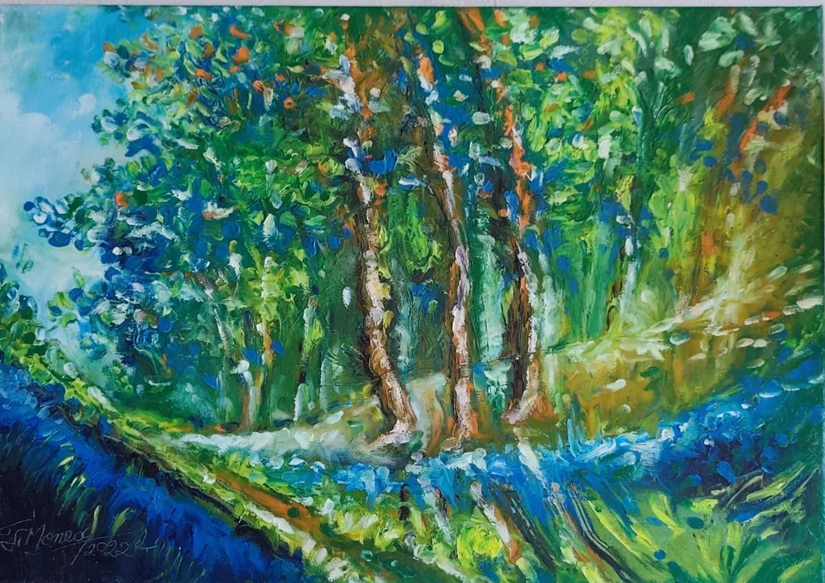 Lumină printre arbori (1)