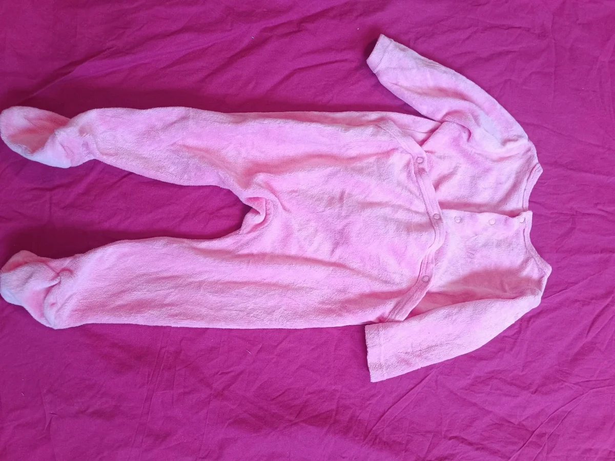 Salopetă pufoasă / Pijama Minnie Mouse Disney Baby - Mărimea 9 luni (3)