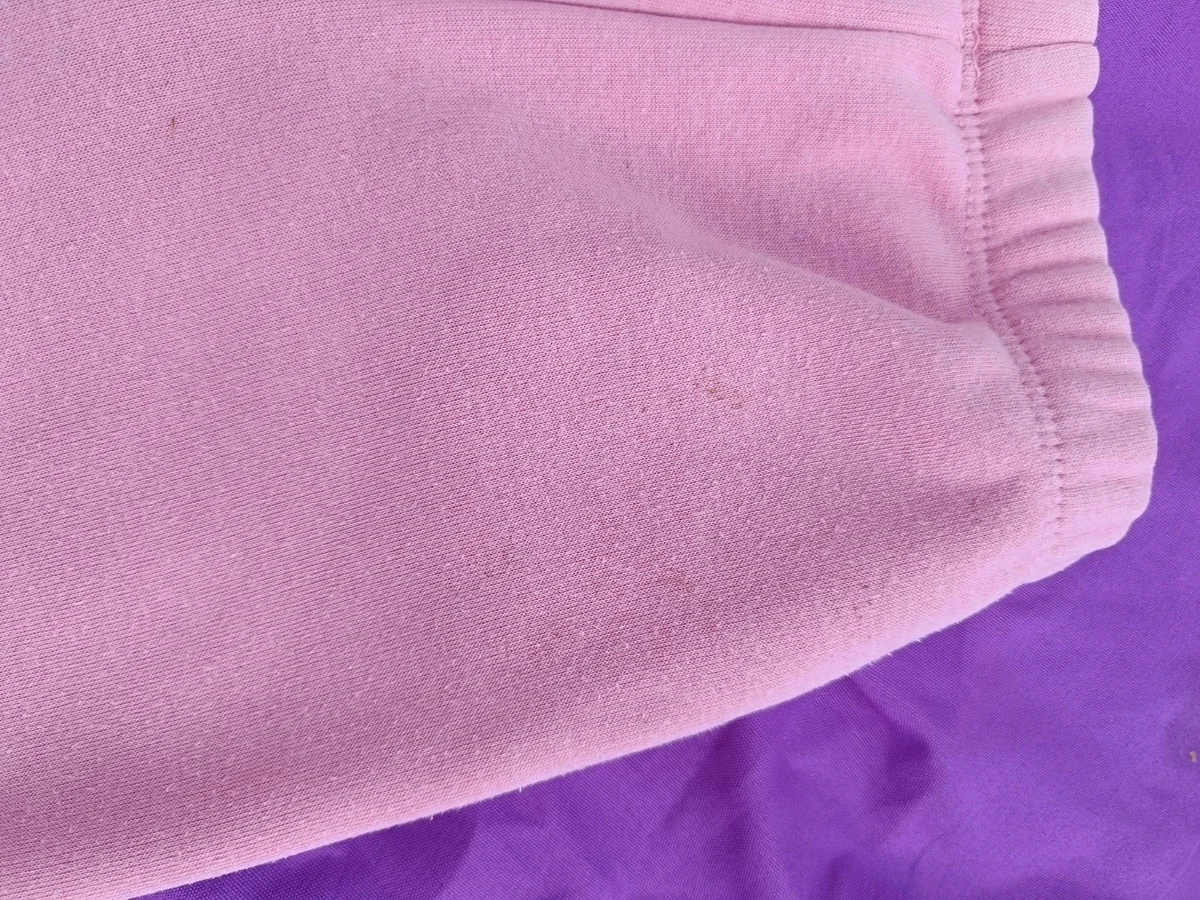 Pantalonași călduroși din bumbac pentru bebeluși, roz pastel - aprox. 0 (8)