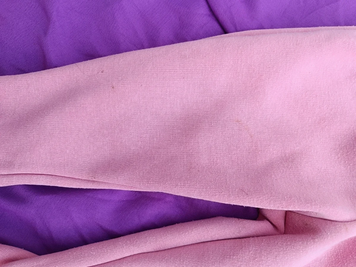 Pantalonași călduroși din bumbac pentru bebeluși, roz pastel - aprox. 0 (2)