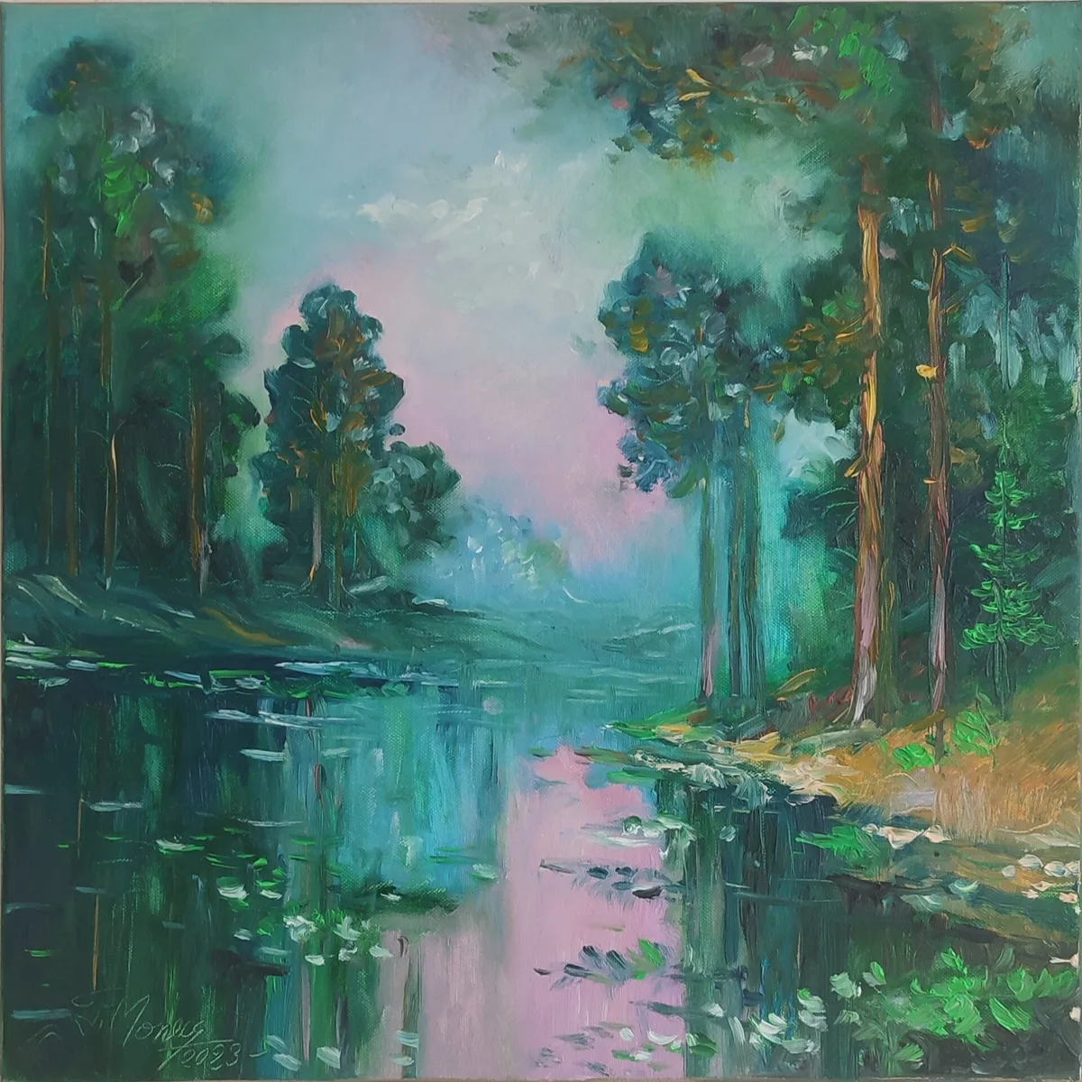 Sjön i skogen