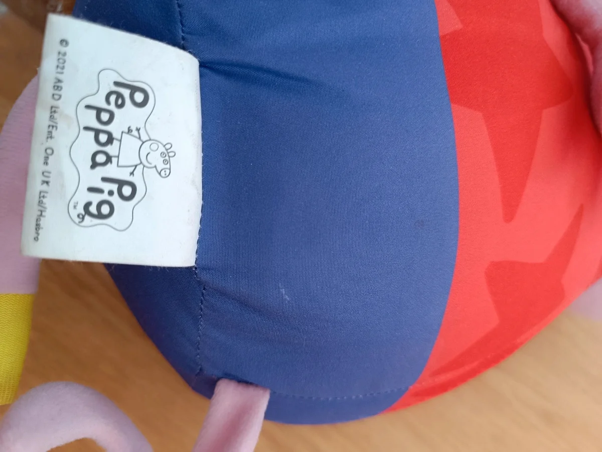 Jucărie de pluș Peppa Pig, moale și pufoasă - Înălțime aprox. 33 cm (3)