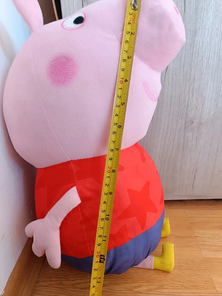 Jucărie de pluș Peppa Pig, moale și pufoasă - Înălțime aprox. 33 cm (2)