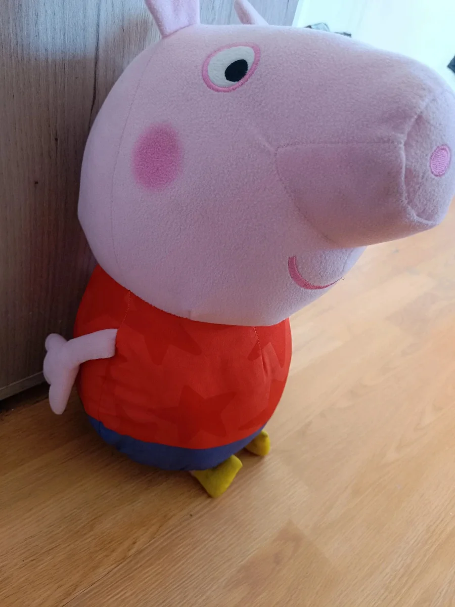 Jucărie de pluș Peppa Pig, moale și pufoasă - Înălțime aprox. 33 cm