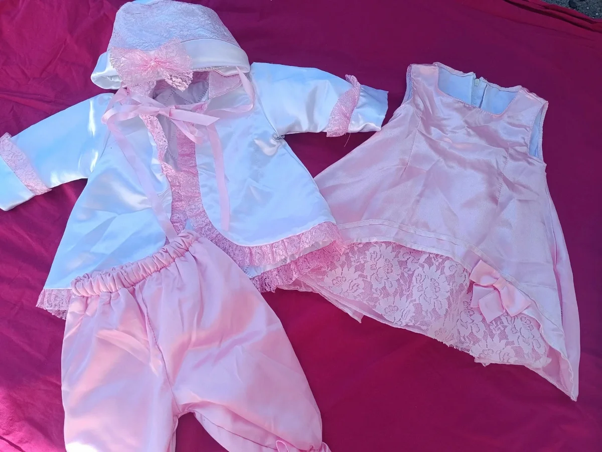 Set Andreeatex Bebelus - Rochie, Pantaloni, Accesorii (Andreea tex)