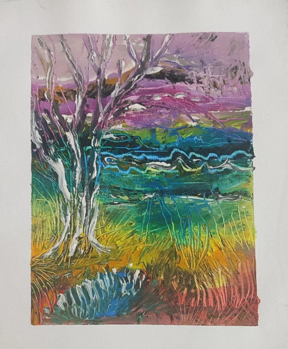 Pădure la marginea lacului (1)