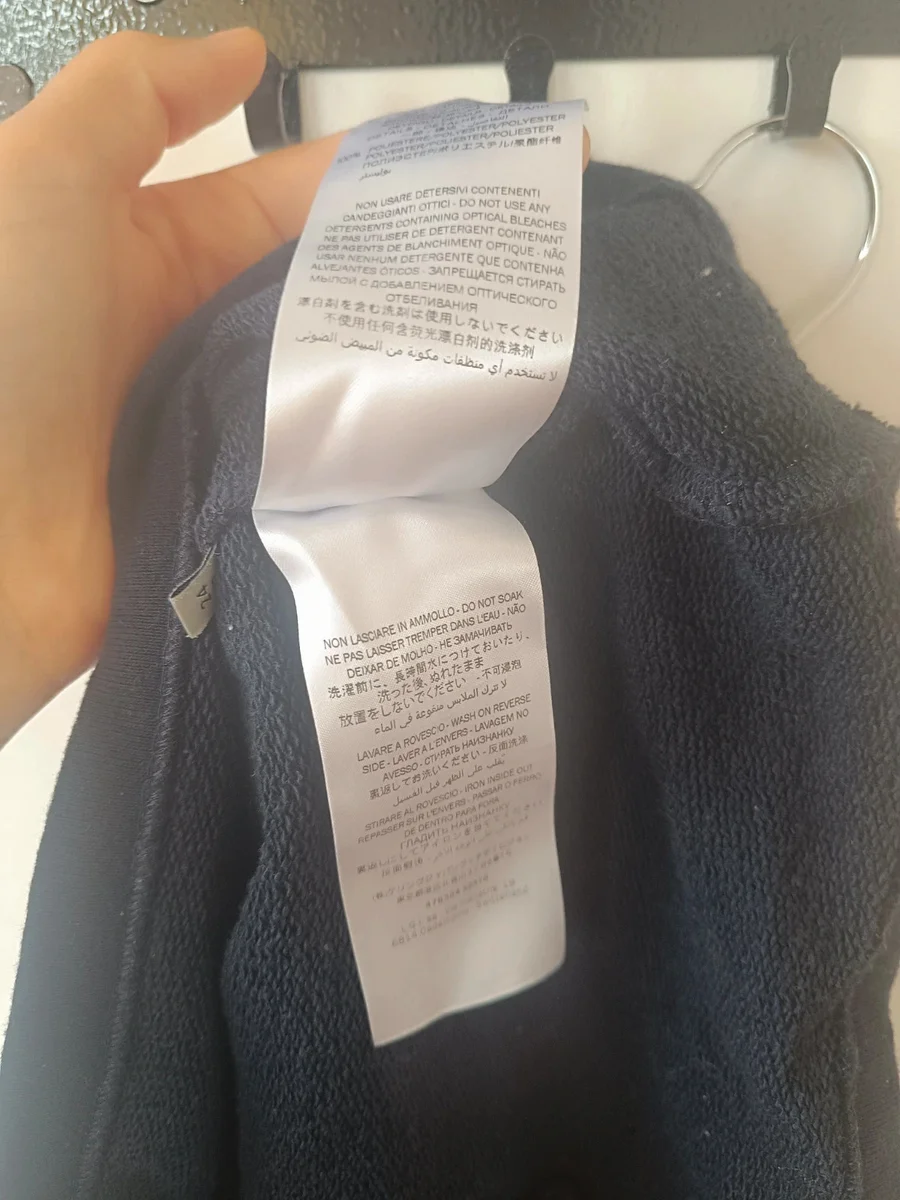 Rochie Originală GUCCI Baby 24 luni (86 cm) - Bumbac Albastru Marin cu Bandă (7)