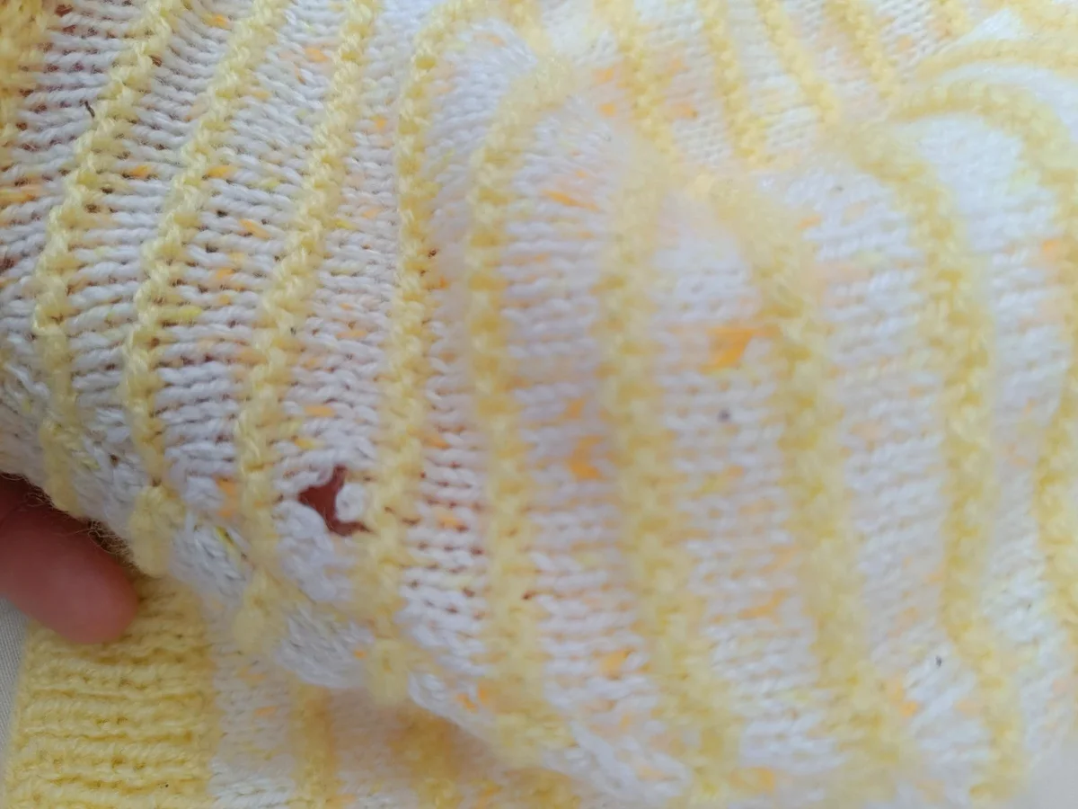Bluza si cardigan tricotat pentru fete, Tu, 3 - 6 luni (2)