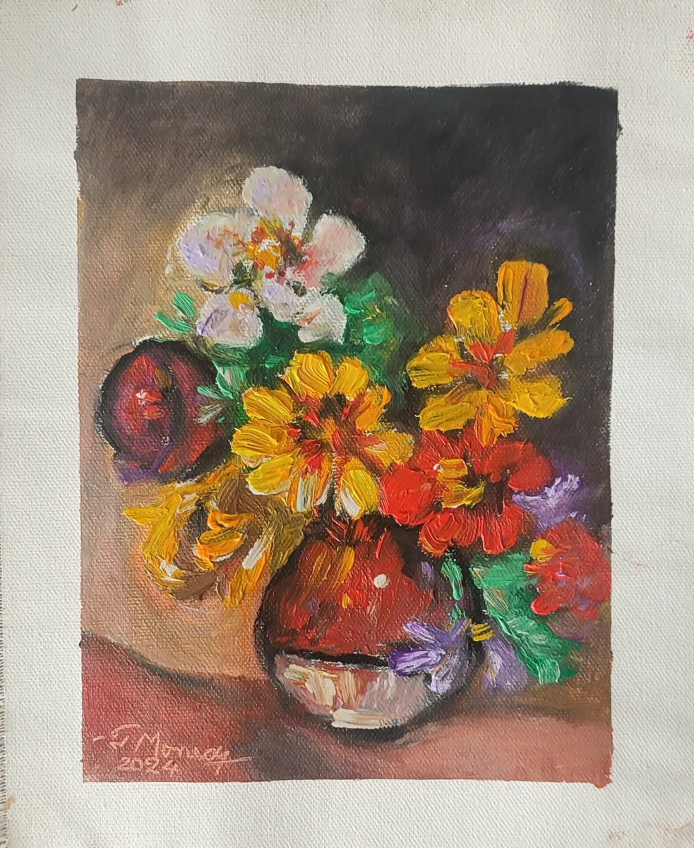 Flori calde în vase de lut (1)