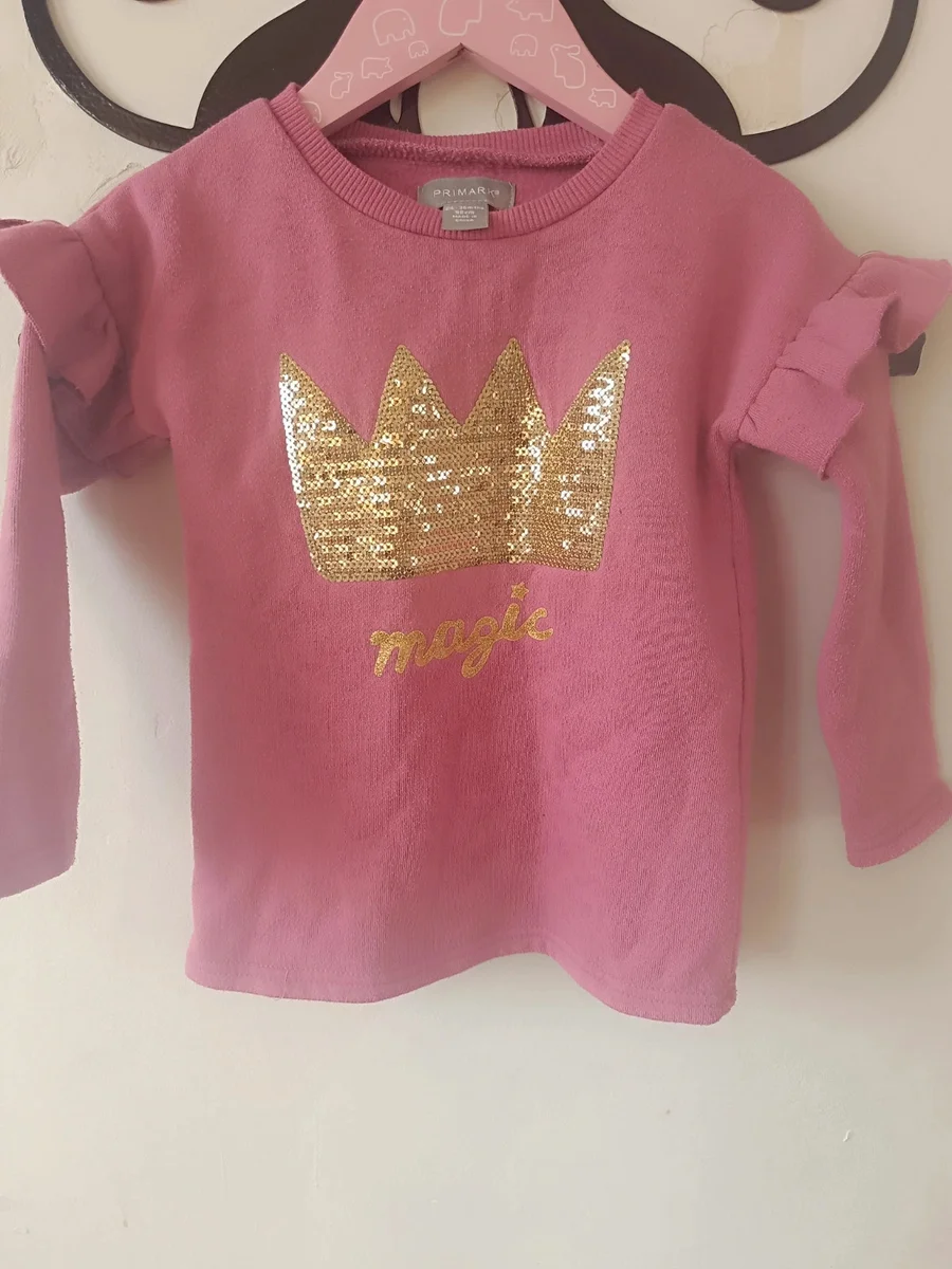 Bluză roz Primark 24 - 36 luni (98 cm)