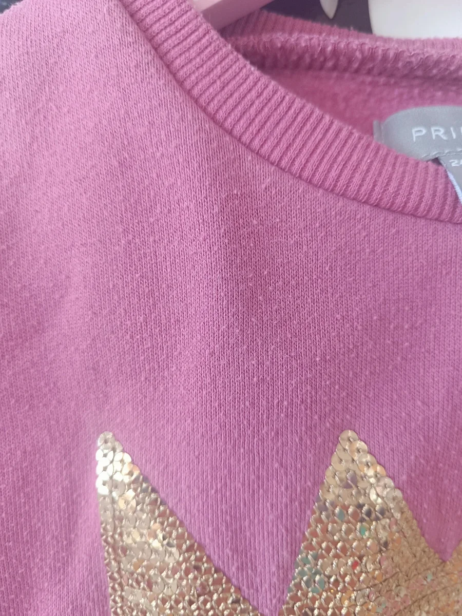 Bluză roz Primark 24 - 36 luni (98 cm) (3)