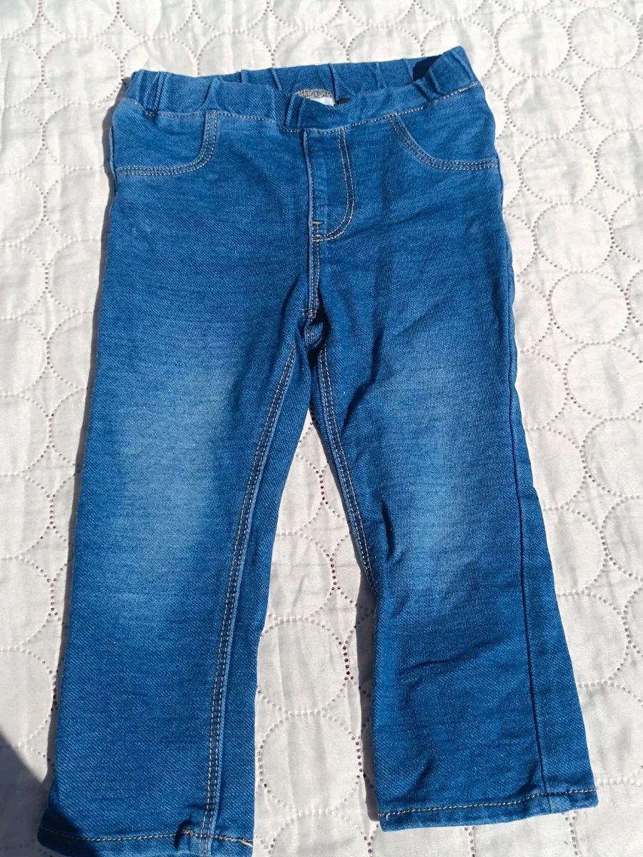 Jeggings fetițe H&M, mărimea 92 (18 - 24 luni/2 ani)