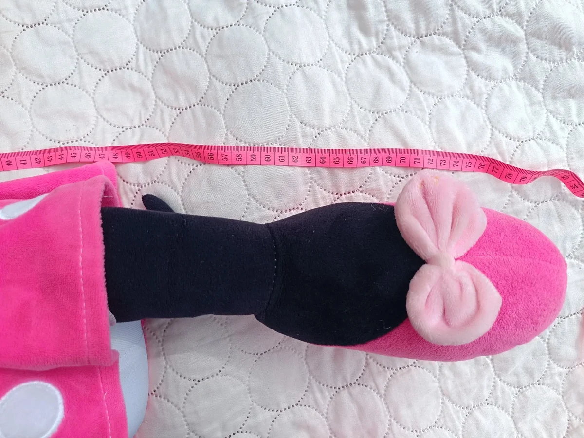 Jucărie de pluș Minnie Mouse, mare, cu muzică , aproximativ 75 - 80 cm (2)