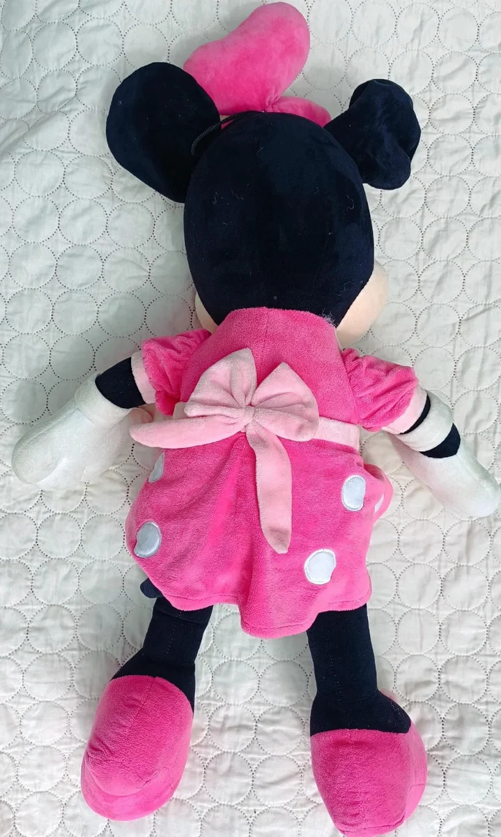 Jucărie de pluș Minnie Mouse, mare, cu muzică , aproximativ 75 - 80 cm (3)