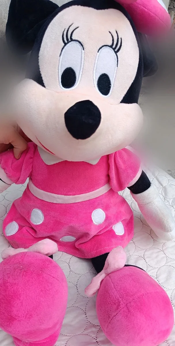 Jucărie de pluș Minnie Mouse, mare, cu muzică , aproximativ 75 - 80 cm (4)