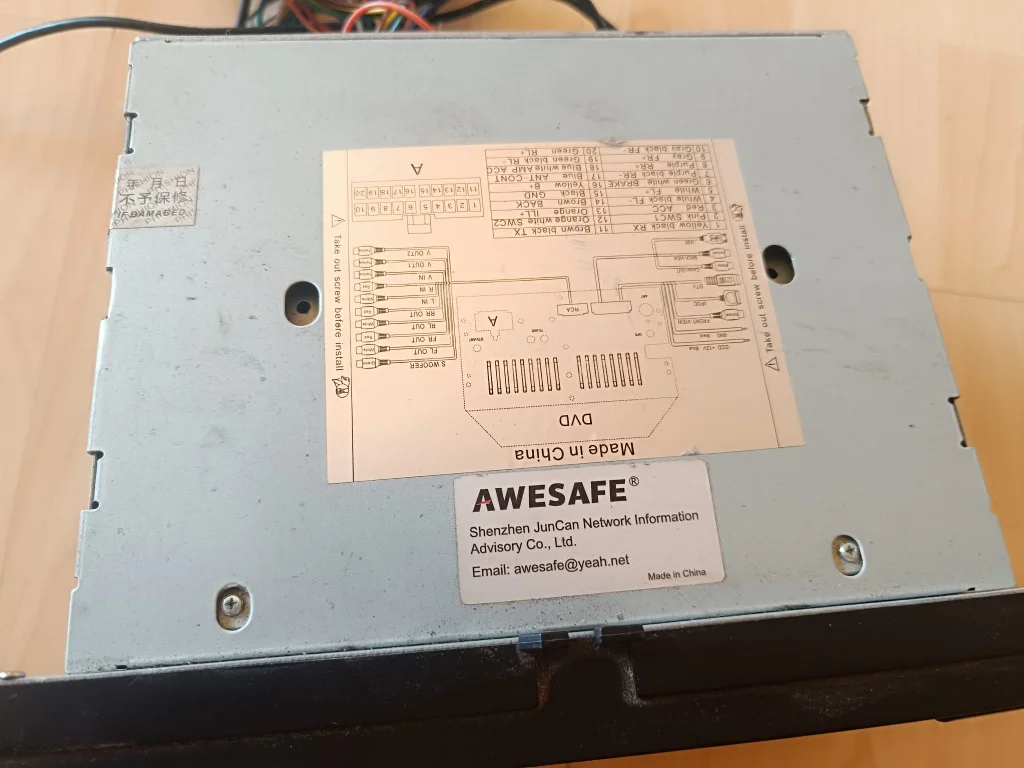 Sistem Multimedia Auto 2DIN AWESAFE cu Navigație GPS și DVD pentru gama VW / Skoda (Quadlock & CAN-Bus) (3)
