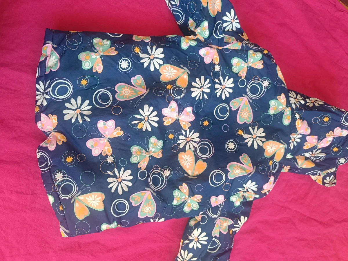 Costum călduros de iarnă și zăpadă din 2 piese (geacă groasă + salopetă fâș) RAMAX Kids (4 ani) (3)