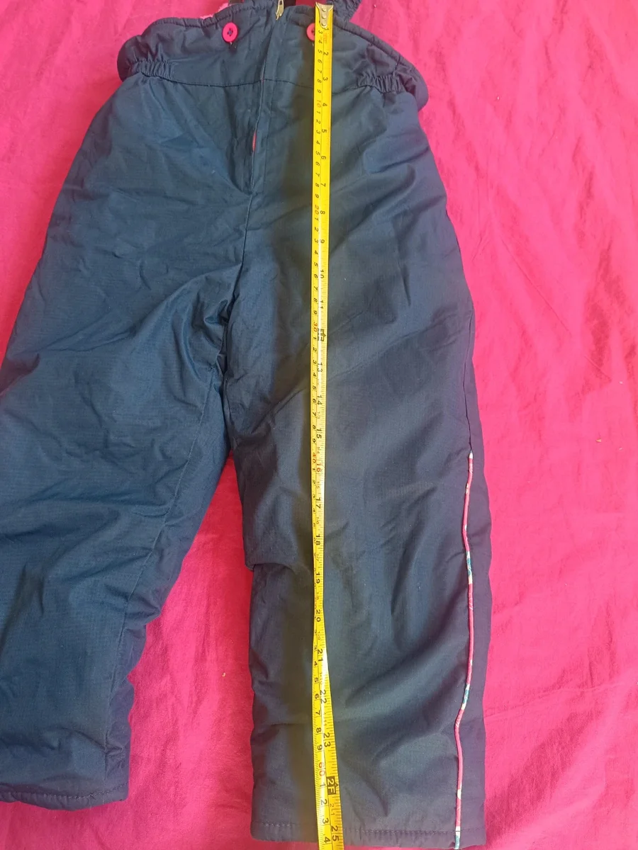Costum călduros de iarnă și zăpadă din 2 piese (geacă groasă + salopetă fâș) RAMAX Kids (4 ani) (9)