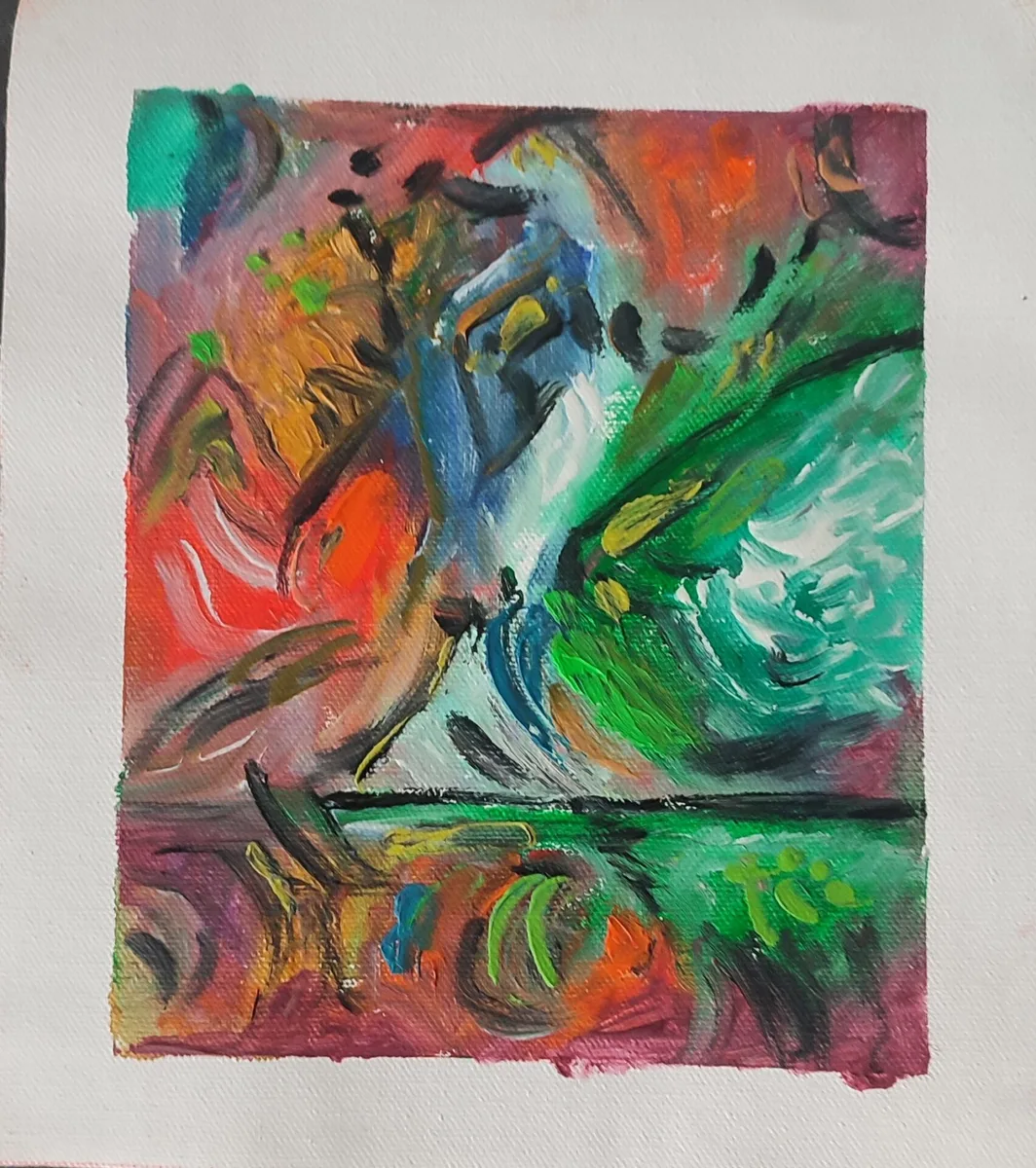 Dans abstract în grădină (1)