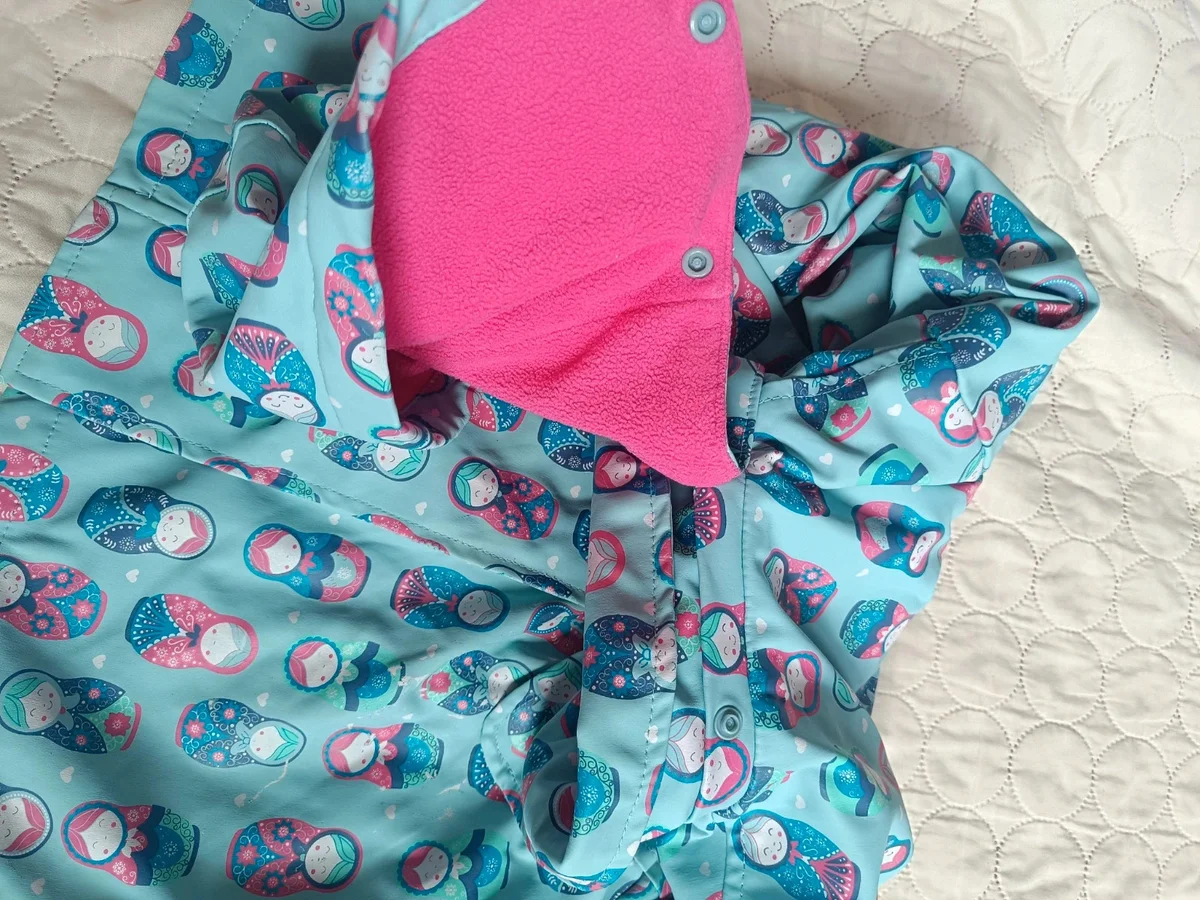 Jachetă impermeabilă / Pardasiu de ploaie Minoti cu fleece ,4 - 5 ani / 104 (6)
